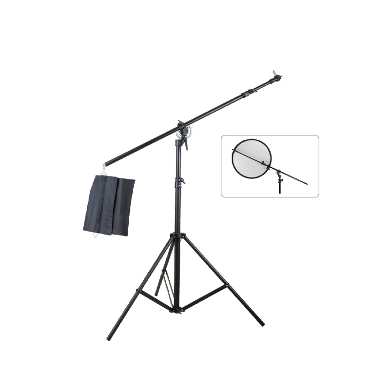 M-2 Steel Double Reinforced Diagonal Arm Lamp Bracket