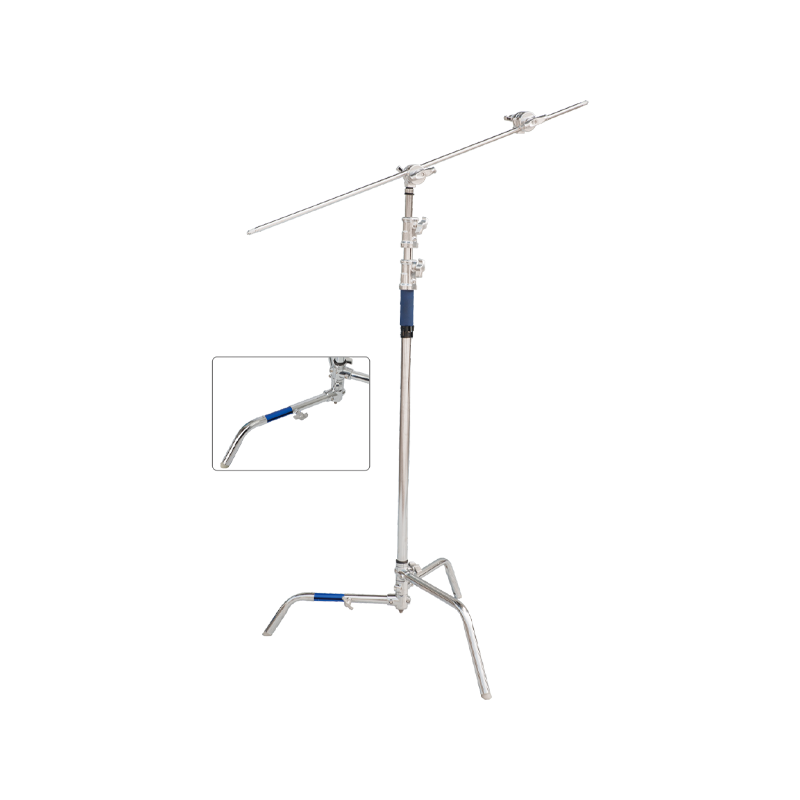 K-1A (Detachable Telescopic Foot) Steel Magic Leg Lamp Stand